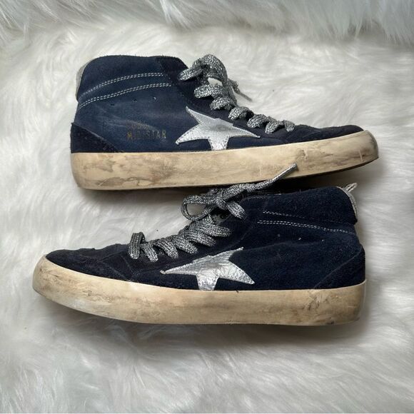 Golden Goose Mid Star Sneakers - Picture 6 of 10